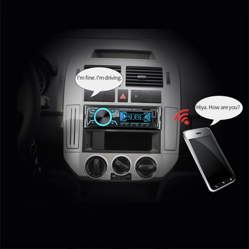 Autoradio Bluetooth 12V simple broche autoradio mp3 bluetooth mains-libres double usb autoradio mp3 pour voiture taxi
